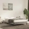 Image de vidaXL Bedframe fluweel lichtgrijs 120x200 cm
