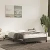 Image de vidaXL Cadre de lit sans matelas gris foncé 120x200 cm velours