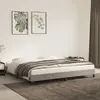 Image de vidaXL Cadre de lit sans matelas gris clair 200x200 cm velours