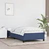 Image de vidaXL Cadre de lit sans matelas bleu 90x190 cm tissu