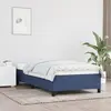 Image de vidaXL Cadre de lit sans matelas bleu 90x200 cm tissu