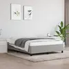 Image de vidaXL Cadre de lit sans matelas gris clair 140x200 cm tissu