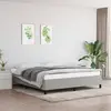 Image de vidaXL Cadre de lit sans matelas gris clair 160x200 cm tissu