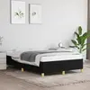 Image de vidaXL Cadre de lit sans matelas noir 120x200 cm tissu