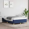 Image de vidaXL Cadre de lit sans matelas bleu 120x200 cm tissu
