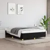 Image de vidaXL Cadre de lit sans matelas noir 140x200 cm tissu