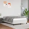 Image de vidaXL Cadre de lit sans matelas blanc 120x200 cm similicuir