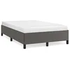 Image de vidaXL Bedframe kunstleer grijs 120x200 cm