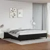 Image de vidaXL Cadre de lit sans matelas noir 200x200 cm similicuir