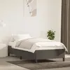 Image de vidaXL Cadre de lit sans matelas gris foncé 80x200 cm velours
