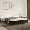 Image de vidaXL Cadre de lit sans matelas noir 160x200 cm velours