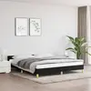 Image de vidaXL Cadre de lit sans matelas noir 180x200 cm tissu