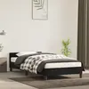 Image de vidaXL Cadre de lit et tête de lit sans matelas noir 80x200 cm velours