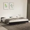 Image de vidaXL Cadre de lit sans matelas noir 200x200 cm velours