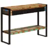 Image de vidaXL Table console 110x30x76 cm Bois massif de récupération