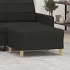 Image de vidaXL Repose-pied Noir 70x55x41 cm Tissu