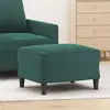 Image de vidaXL Repose-pied Vert foncé 60x50x41 cm Velours