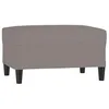 Image de vidaXL Voetenbank 70x55x41 cm stof taupe