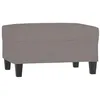 Image de vidaXL Voetenbank 70x55x41 cm stof taupe