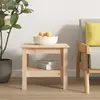 Image de vidaXL Table basse 45x45x40 cm en bois de pin massif