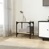 Image de vidaXL Meuble TV Chêne sonoma 40x33x41 cm Bois d'ingénierie et acier