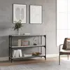 Image de vidaXL Bibliothèque Sonoma gris 100x33x70,5 cm Bois d'ingénierie acier