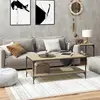 Image de vidaXL Table basse Chêne sonoma 80x50x40 cm Bois d'ingénierie