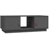 Image de vidaXL Table de salon Gris 100 x 50 x 35 cm Bois massif de pin