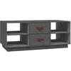 Image de vidaXL Table basse Gris 100x50x41 cm Bois massif de pin
