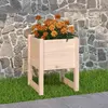 Image de vidaXL Jardinière 40x40x52,5 cm Bois massif de pin
