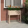 Image de vidaXL Jardinière 78x40x81 cm Bois massif de pin