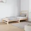 Image de vidaXL Lit coulissant sans matelas 2x(90x190) cm