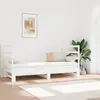 Image de vidaXL Lit coulissant sans matelas blanc 2x(90x190) cm