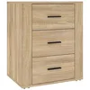 Image de vidaXL Table de chevet Chêne sonoma 50x36x60 cm Bois d'ingénierie