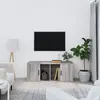 Image de vidaXL Meuble TV Sonoma gris 100x35x40 cm Bois d'ingénierie