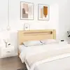 Image de vidaXL Tables de chevet murales 2 pcs Blanc 50x36x25 cm