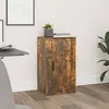 Image de vidaXL Buffet Chêne fumé 40x33x70 cm Bois d'ingénierie