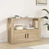 Image de vidaXL Buffet Chêne sonoma 80x30x60 cm Bois d'ingénierie