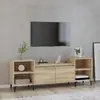 Image de vidaXL Meuble TV Chêne sonoma 160x35x55 cm Bois d'ingénierie