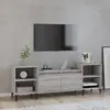 Image de vidaXL Meuble TV Sonoma gris 160x35x55 cm Bois d'ingénierie