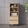 Image de vidaXL Buffet haut Chêne sonoma 40x36x110 cm Bois d'ingénierie