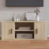Image de vidaXL Meuble TV Chêne sonoma 100x35x40 cm Bois d'ingénierie