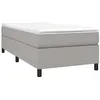Image de vidaXL Boxspring bed 80x200 cm stof lichtgrijs