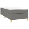 Image de vidaXL Boxspring bed 80x200 cm stof donkergrijs