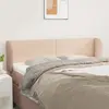 Image de vidaXL Tête de lit avec oreilles Cappuccino 147x23x78/88 cm Similicuir
