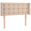 Image de vidaXL Tête de lit avec oreilles Cappuccino 103x16x78/88 cm Similicuir