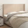 Image de vidaXL Tête de lit avec oreilles Cappuccino 183x16x118/128 cm