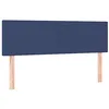 Image de vidaXL Hoofdbord LED 144x5x78/88 cm stof crèmekleurig