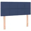 Image de vidaXL Tête de lit à LED Bleu 100x5x78/88 cm Tissu