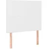 Image de vidaXL Hoofdbord LED 80x5x118/128 cm kunstleer wit